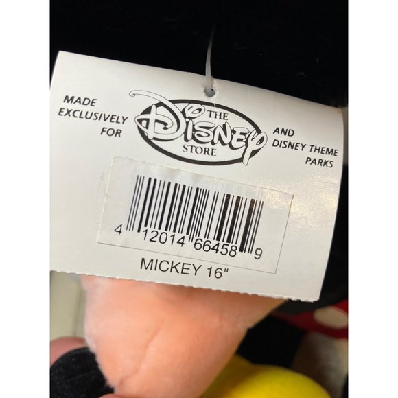 Disney Store Mickey Mouse Plush Stuffed Character Toy 16 inch - Picture 9 of 11